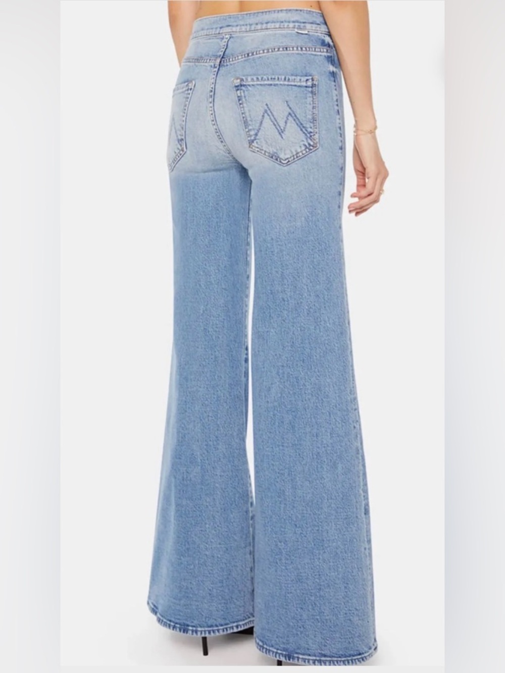 MOTHER THE TAB ROLLER SKIMP in Fight For Your Right - Size 27 - Picture 3 of 12